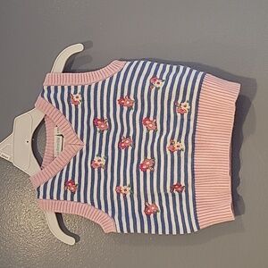 Newborn Embroidered Vest